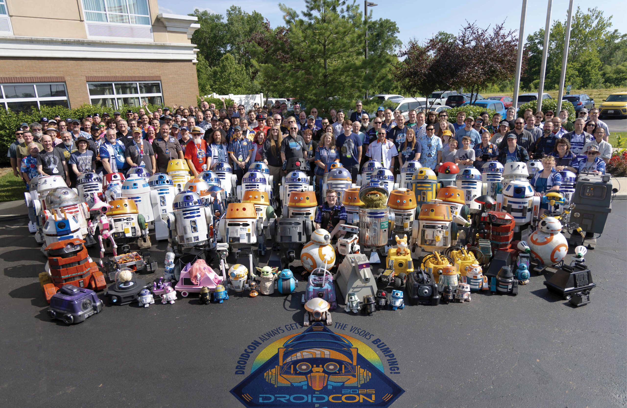 Droids and droidsmiths gathered for DroidCon 2025 in Indianapolis. Photo by Chris Moody
